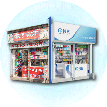 ONE Pharmacy retail franchise storefront